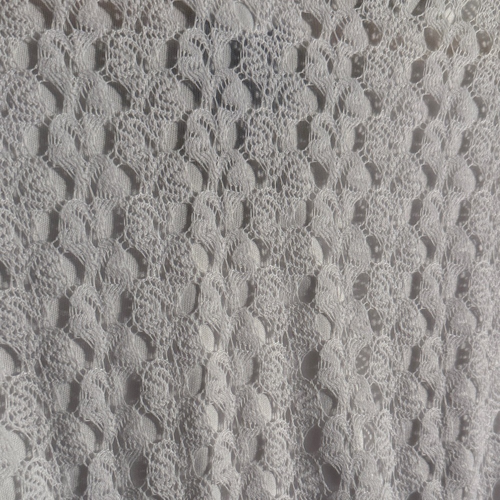 Rabbit Rabbit Rabbit Textured White Midi Dress - Picture 6 of 6